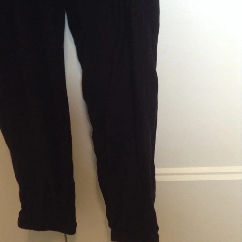 Justice girls size 8 black pants with ties